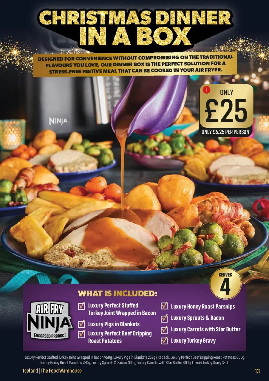 Ofertas de Iceland supermercado Reino Unido de 16 a 30 noviembre 2024 ofertas de navidad - Página 84