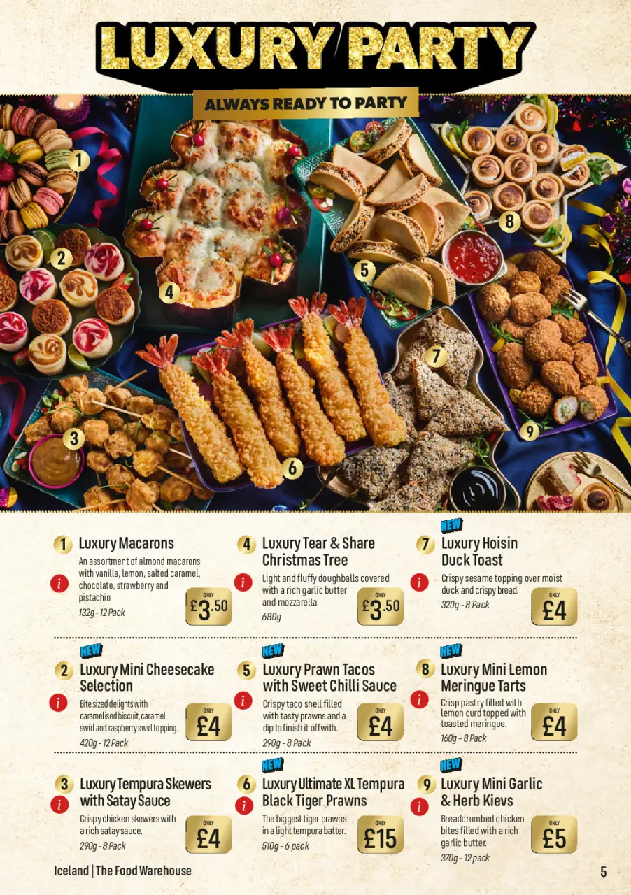Ofertas de Iceland supermercado Reino Unido de 16 a 30 noviembre 2024 ofertas de navidad - Página 70