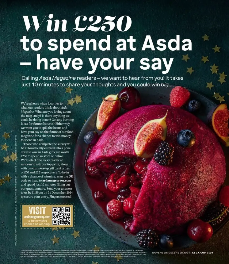 Ofertas de Supermercado Asda Reino Unido de 6 noviembre a 31 diciembre 2024 ofertas de navidad - Página 128
