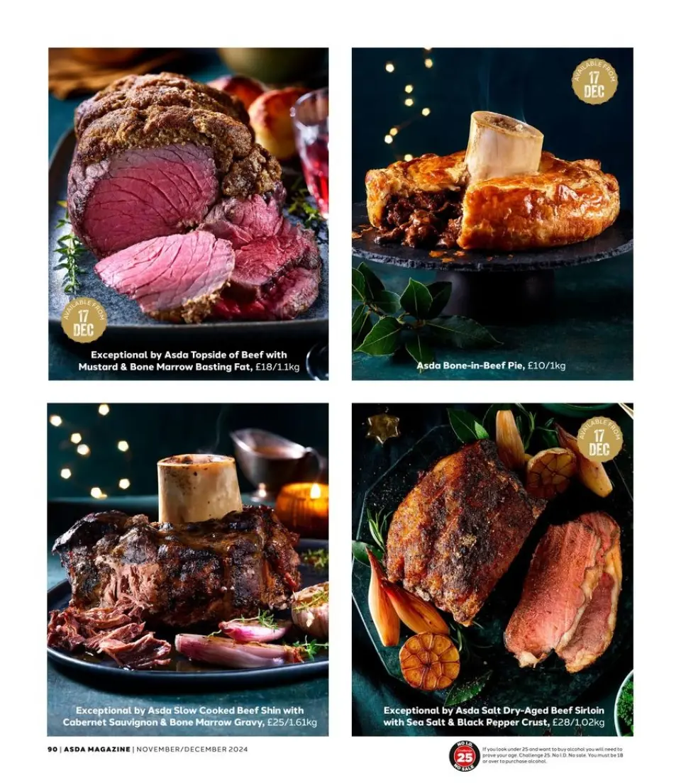 Ofertas de Supermercado Asda Reino Unido de 6 noviembre a 31 diciembre 2024 ofertas de navidad - Página 90