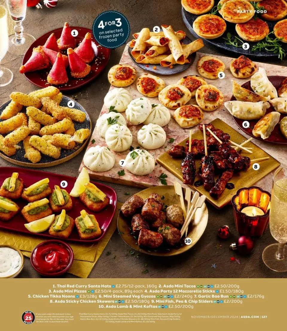 Ofertas de Supermercado Asda Reino Unido de 6 noviembre a 31 diciembre 2024 ofertas de navidad - Página 126