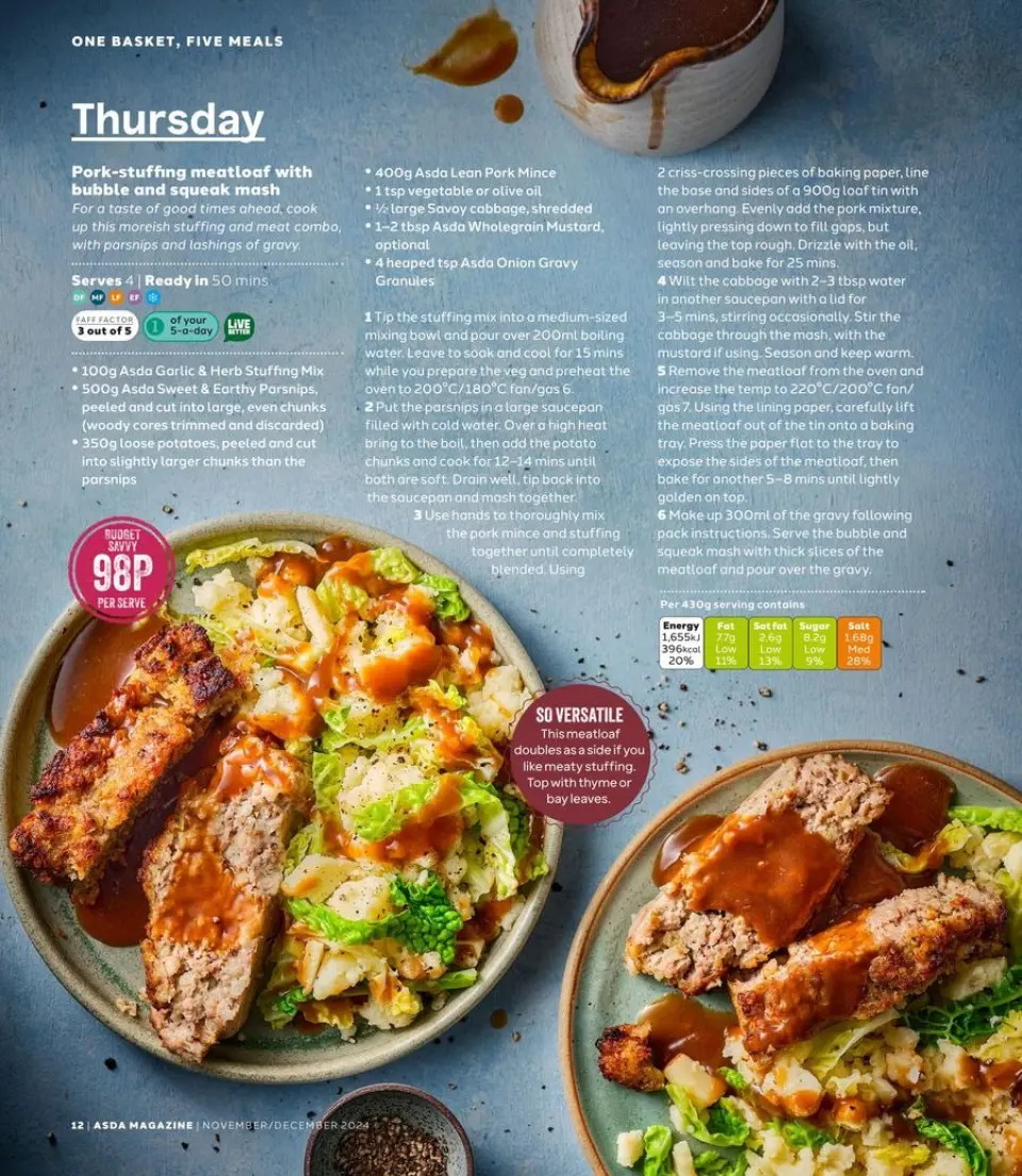 Ofertas de Supermercado Asda Reino Unido de 6 noviembre a 31 diciembre 2024 ofertas de navidad - Página 12