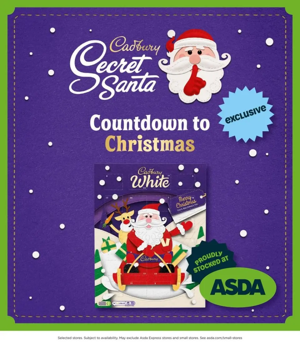 Ofertas de Supermercado Asda Reino Unido de 6 noviembre a 31 diciembre 2024 ofertas de navidad - Página 16