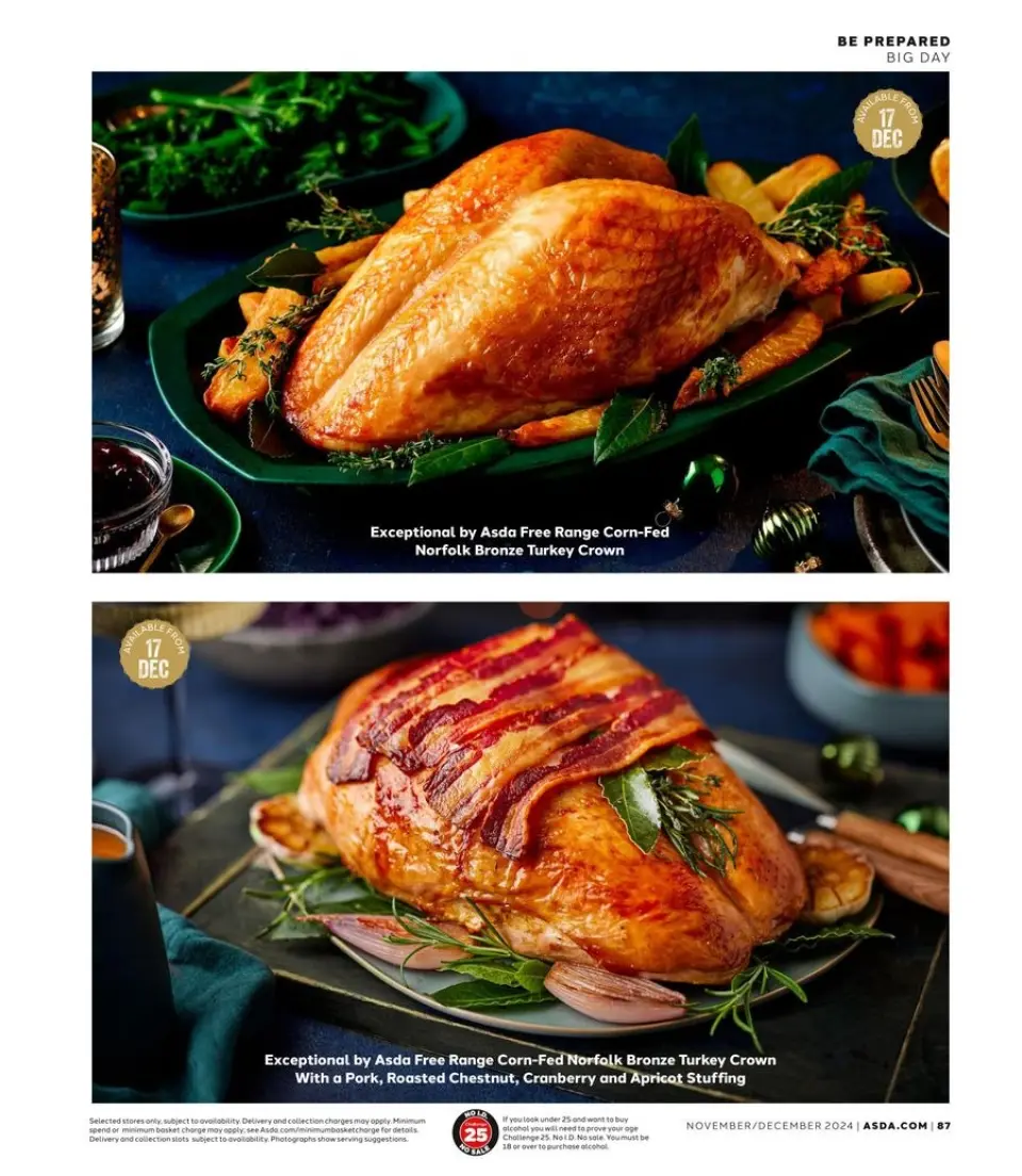 Ofertas de Supermercado Asda Reino Unido de 6 noviembre a 31 diciembre 2024 ofertas de navidad - Página 87