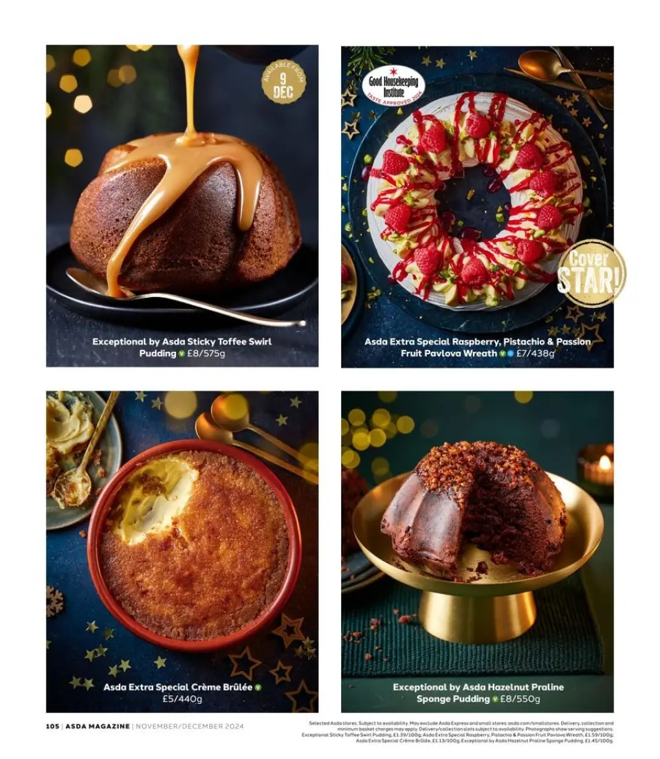 Ofertas de Supermercado Asda Reino Unido de 6 noviembre a 31 diciembre 2024 ofertas de navidad - Página 104