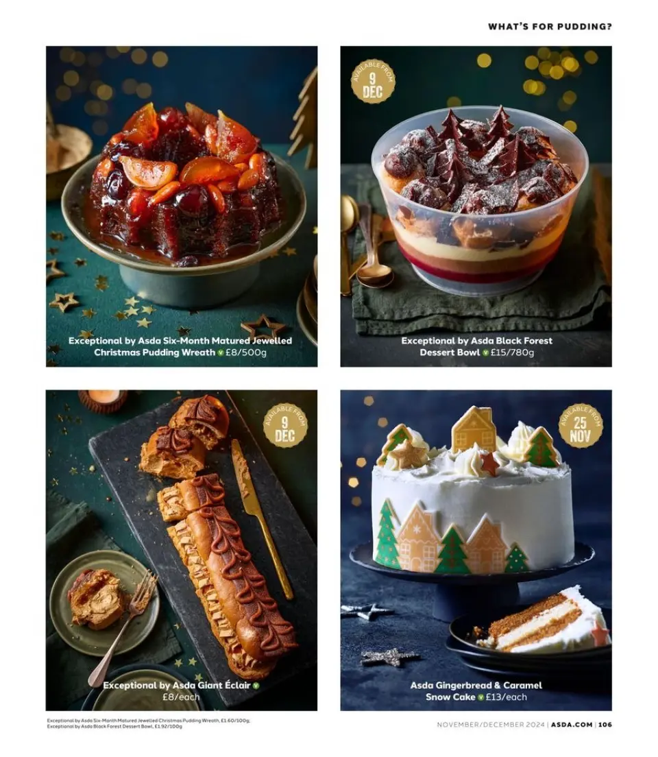 Ofertas de Supermercado Asda Reino Unido de 6 noviembre a 31 diciembre 2024 ofertas de navidad - Página 105