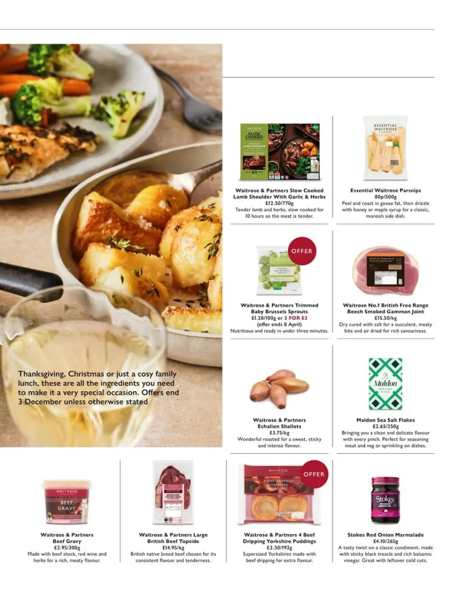 Ofertas de Supermercado Waitrose Reino Unido de 14 a 25 noviembre 2024 Ofertas de fin de semana - Página 43