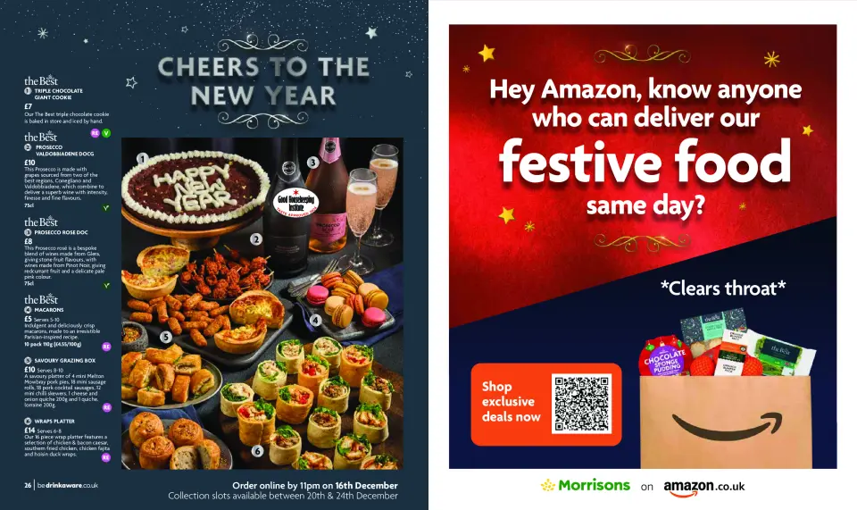 Ofertas de Supermercado Morrison Reino Unido de 16 noviembre a 31 diciembre 2024 ofertas de navidad - Página 14