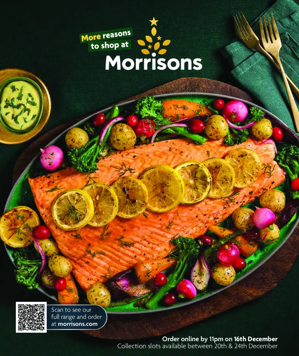Ofertas de Supermercado Morrison Reino Unido de 16 noviembre a 31 diciembre 2024 ofertas de navidad - Página 15
