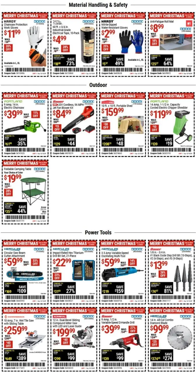 Offres Harbor Freight États-Unis de 29 novembre à 13 décembre 2024 Offres et promotions actuelles - Harbor Freight - États-Unis - 29 novembre 2024 – 13 decembre 2024 - Page 3