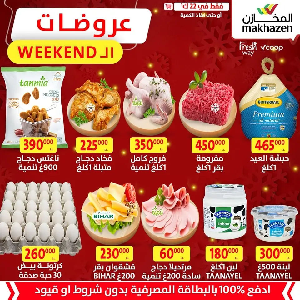 Al Makhazen Lebanon Offers Sunday 22 December One day offers - Al Makhazen - Lebanon - 22 December 2024 – 22 December 2024 - Page 1