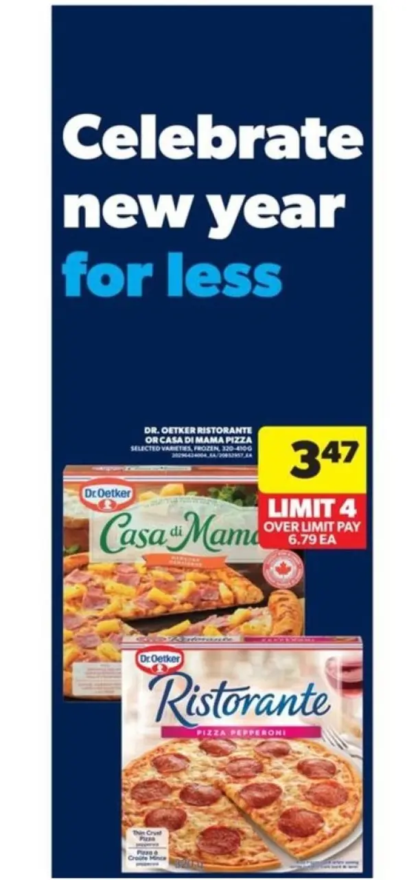 Offres Real Canadian Superstore Canada de 26 décembre à 1 janvier 2025 Vente du Nouvel An