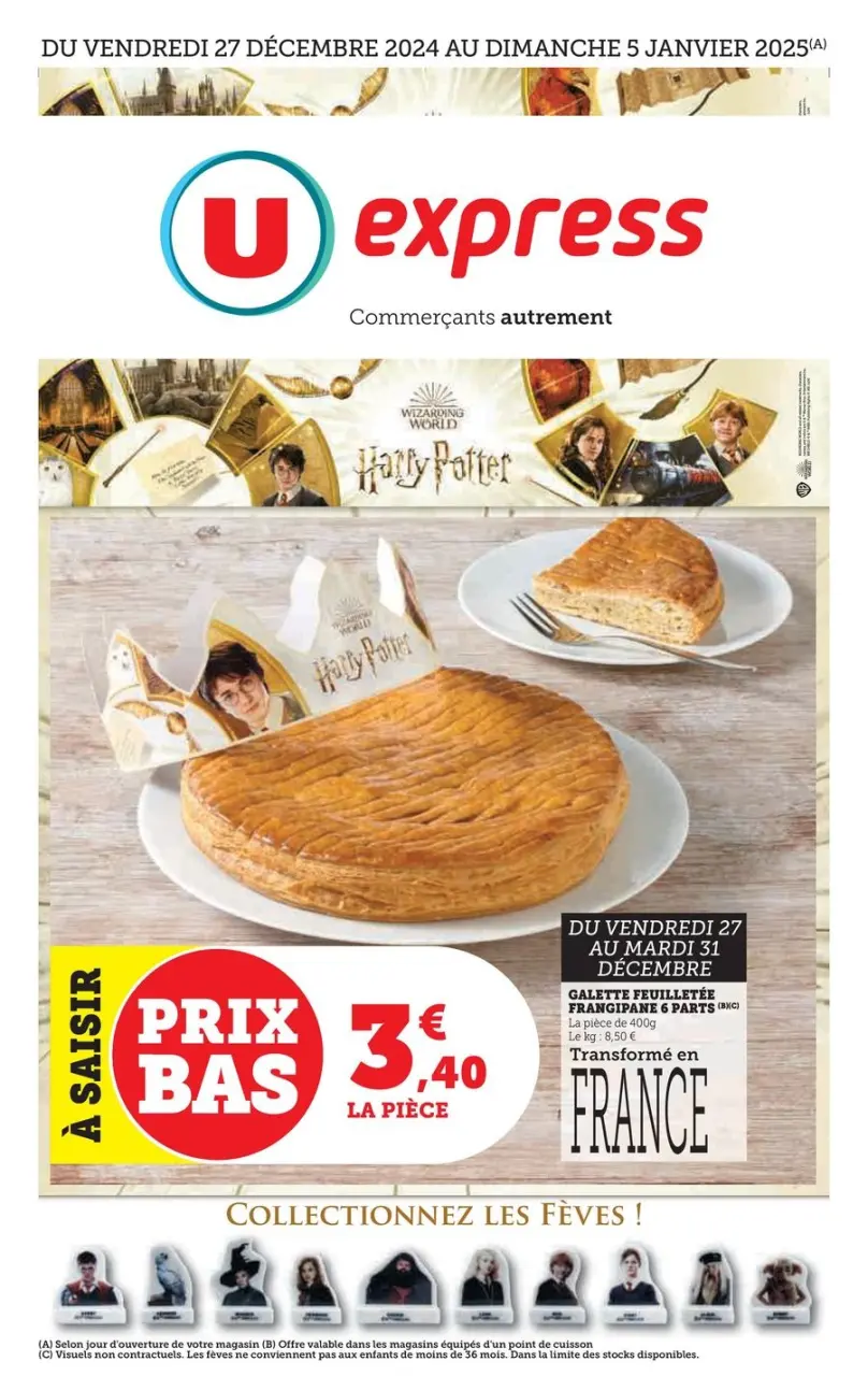 Offres U Express France de 27 décembre à 5 janvier 2025 Catalogue d'offres mensuelles