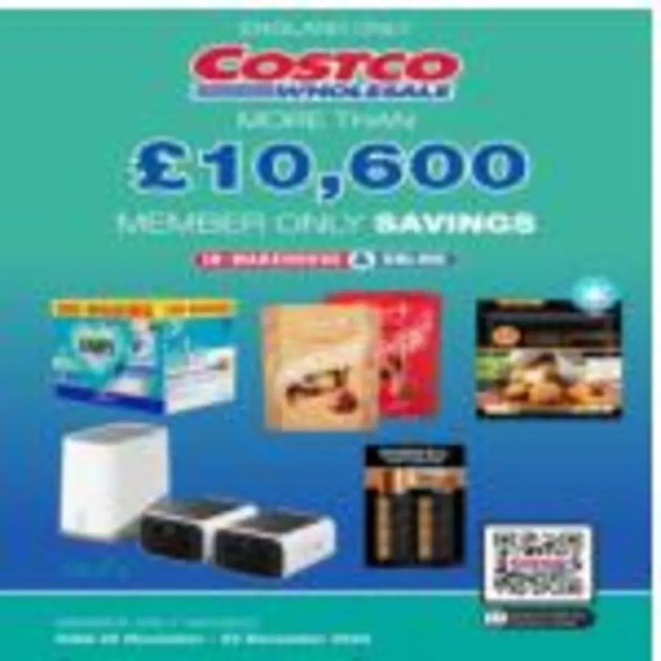 عروض كوستكو بريطانيا من 20 ديسمبر حتى 3 يناير 2025 تخفيضات - كوستكو - المملكة المتحدة - 20 ديسمبر 2024 – 3 يناير 2025 - صفحة 1