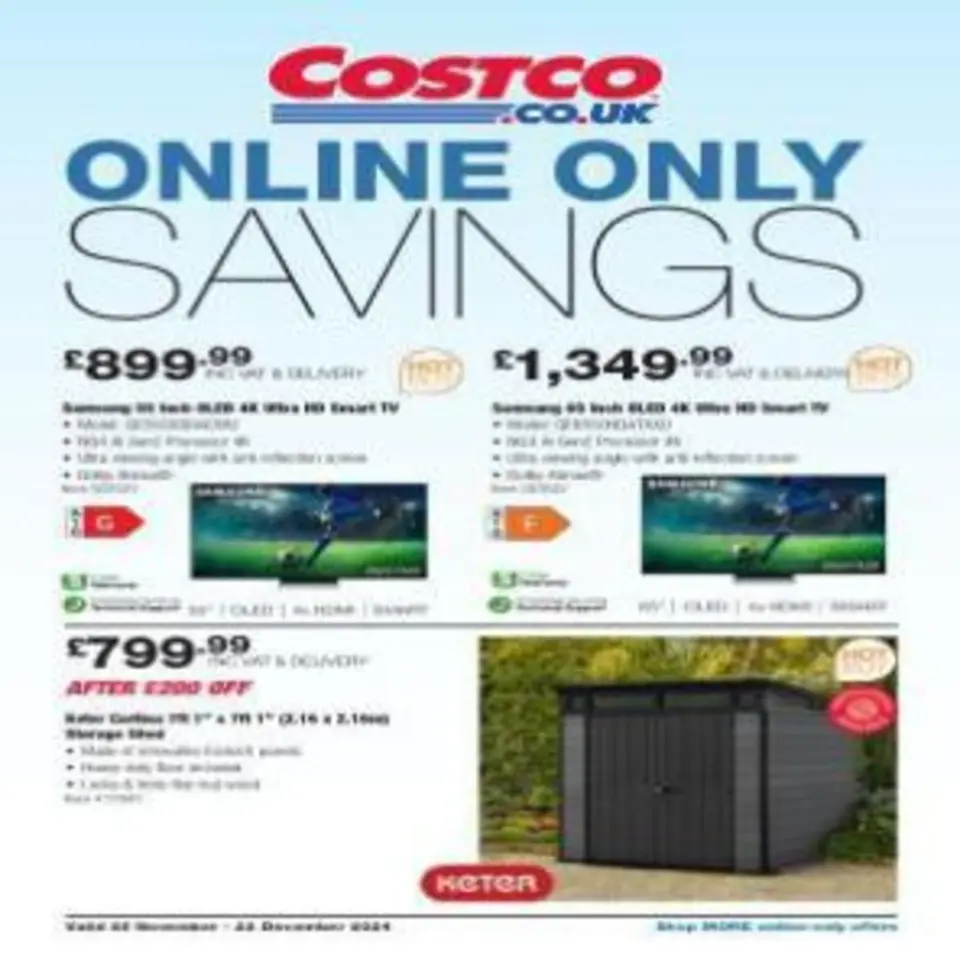 Ofertas de Costco Reino Unido de 20 diciembre a 3 enero 2025 venta - Página 25