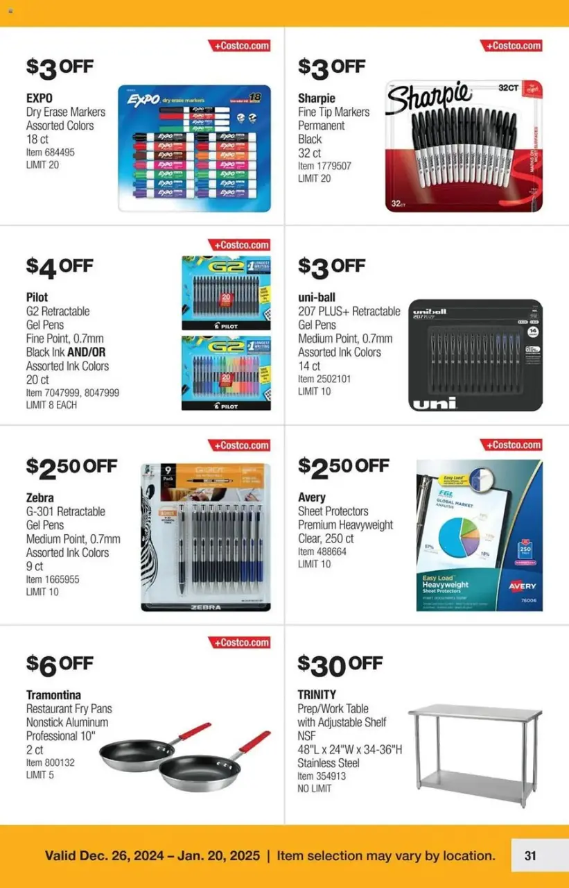 Offres Costco États-Unis de 26 décembre à 20 janvier 2025 Offres hebdomadaires - Costco - États-Unis - 26 decembre 2024 – 20 janvier 2025 - Page 24