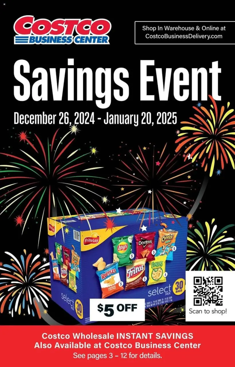 Costco USA Offers from 26 December to 20 January 2025 Weekly offers
