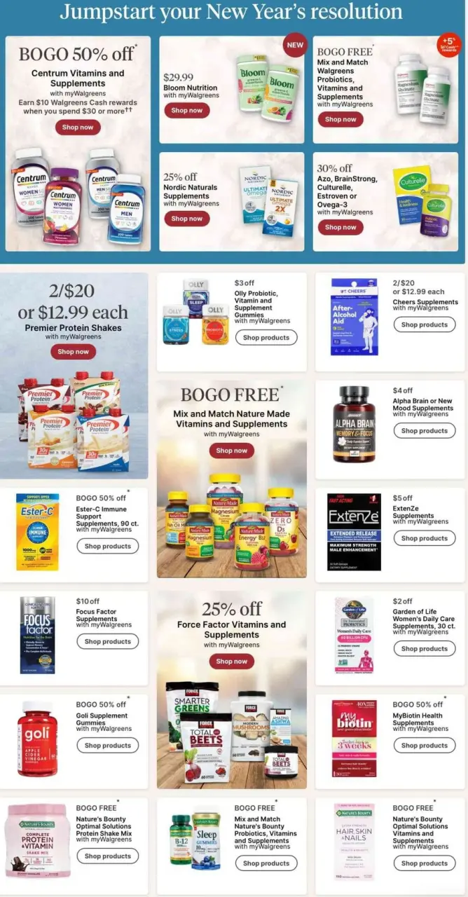 Offres Walgreens États-Unis de 29 décembre à 4 janvier 2025 Offres et promotions actuelles - Walgreens - États-Unis - 29 decembre 2024 – 4 janvier 2025 - Page 17