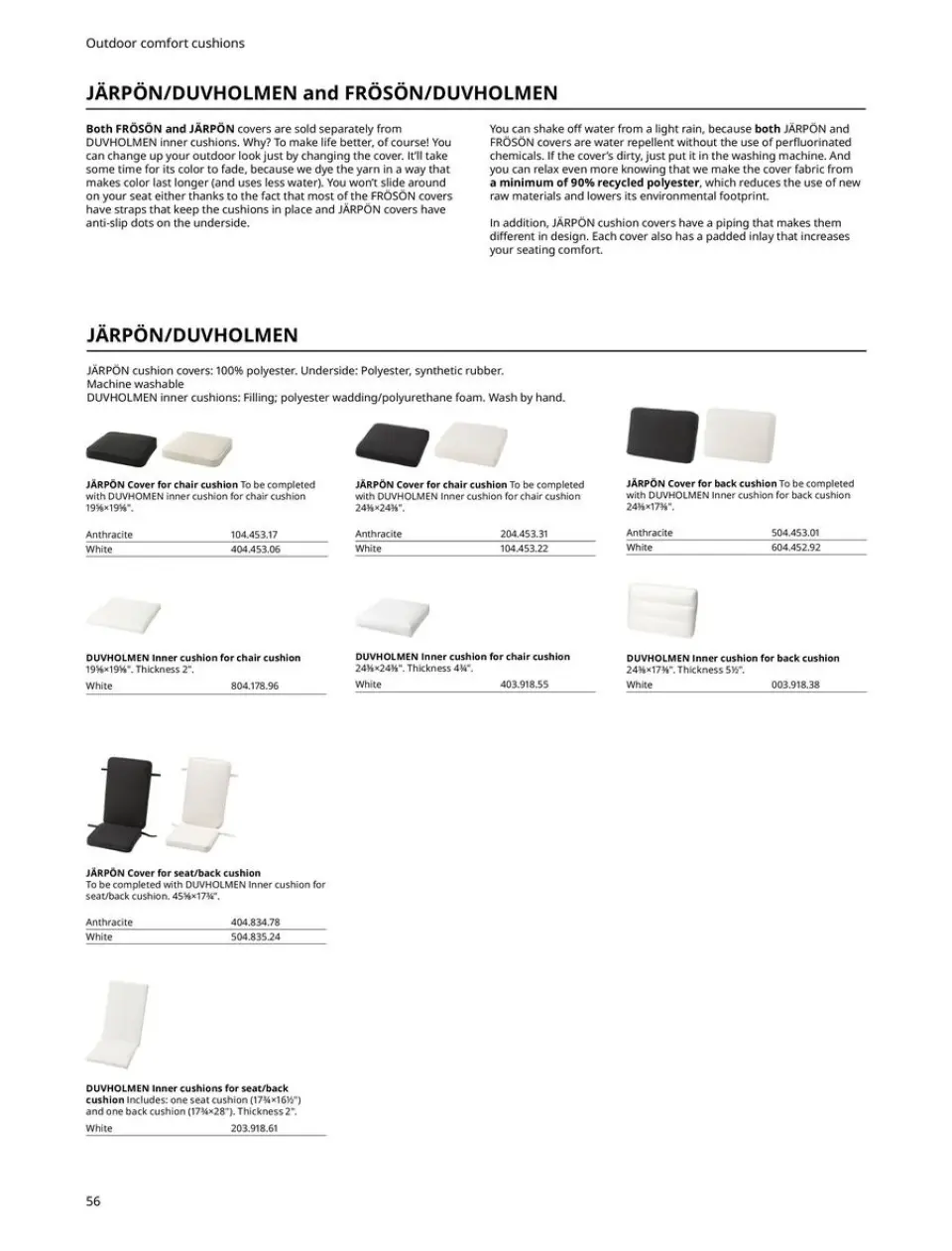 Offres IKEA États-Unis de 29 avril à 31 décembre 2024 Offres de vie en plein air - IKEA - États-Unis - 29 avril 2024 – 31 decembre 2024 - Page 56