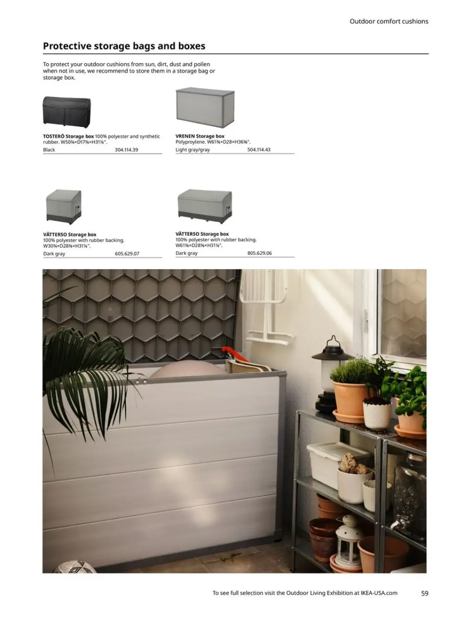 Offres IKEA États-Unis de 29 avril à 31 décembre 2024 Offres de vie en plein air - IKEA - États-Unis - 29 avril 2024 – 31 decembre 2024 - Page 59