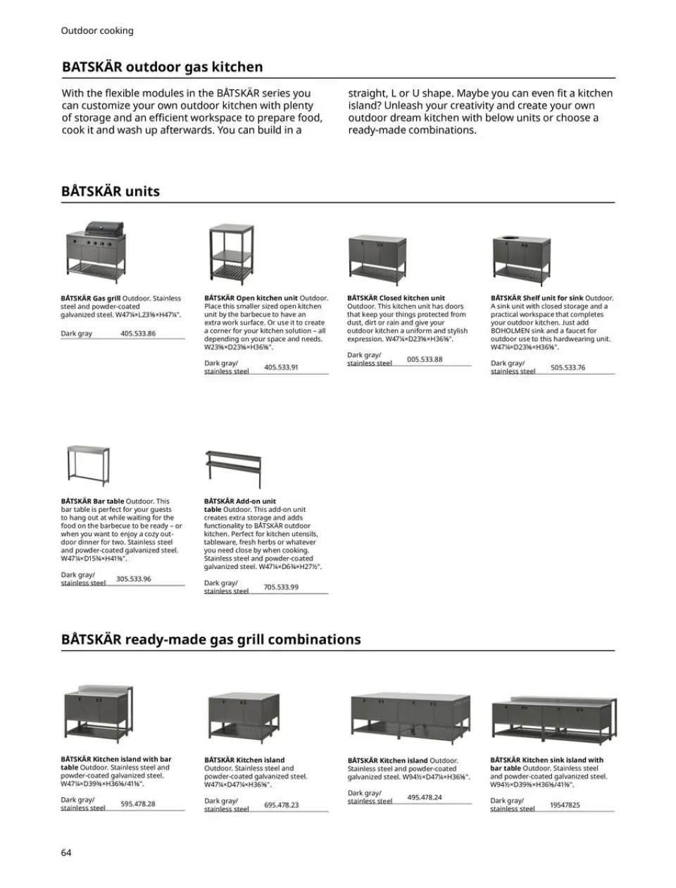 Offres IKEA États-Unis de 29 avril à 31 décembre 2024 Offres de vie en plein air - IKEA - États-Unis - 29 avril 2024 – 31 decembre 2024 - Page 64