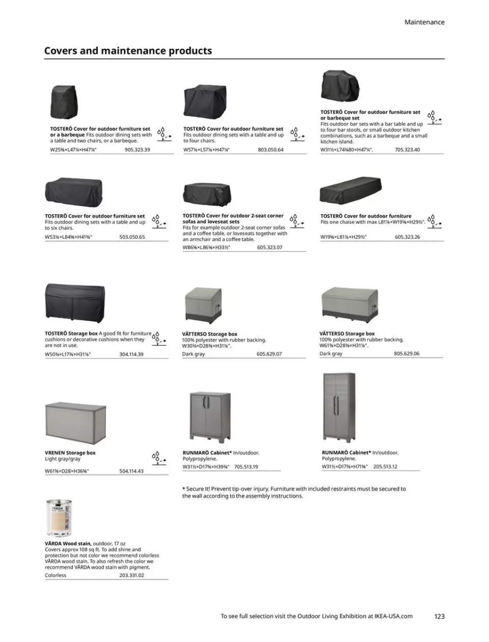 Offres IKEA États-Unis de 29 avril à 31 décembre 2024 Offres de vie en plein air - IKEA - États-Unis - 29 avril 2024 – 31 decembre 2024 - Page 123
