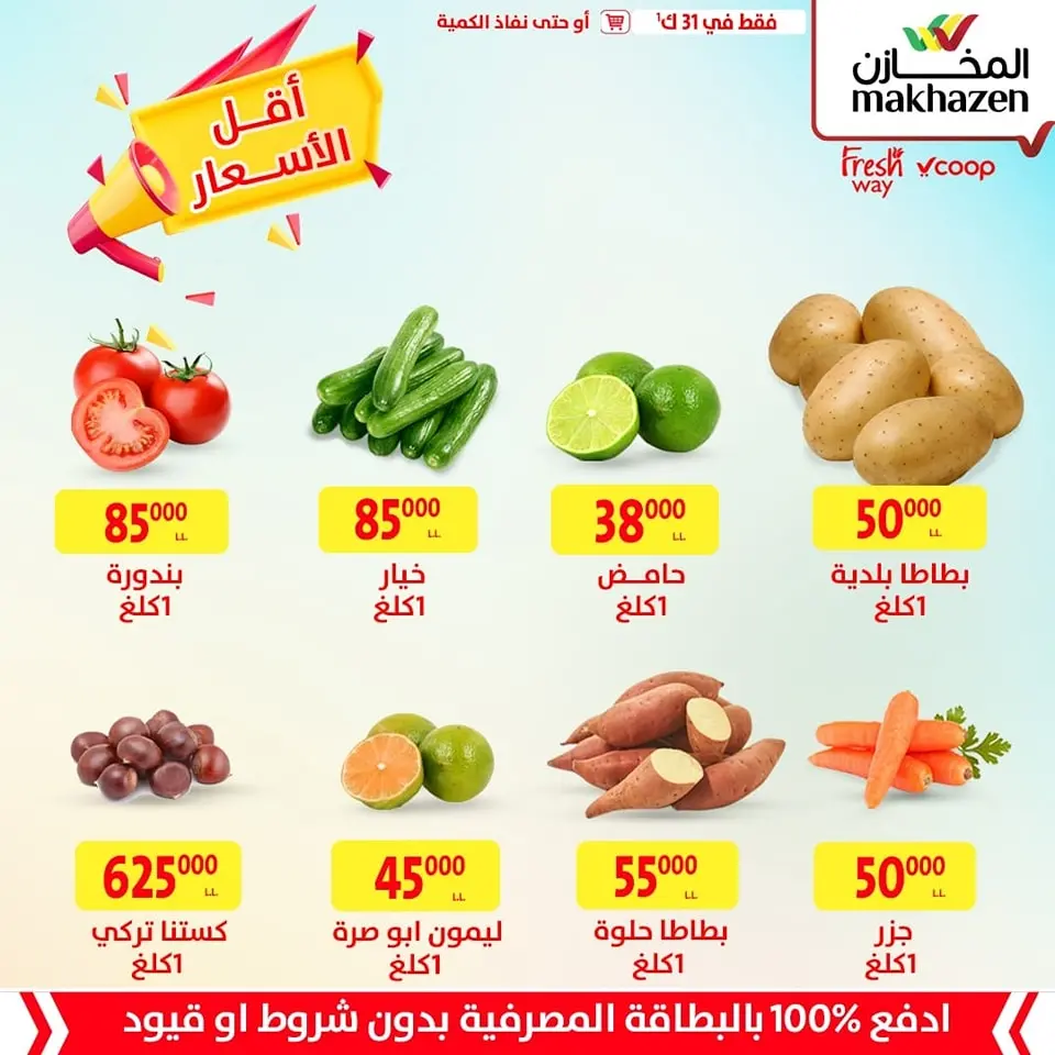 Al Makhazen Lebanon Offers Tuesday 31 December One day offers - Al Makhazen - Lebanon - 31 December 2024 – 31 December 2024 - Page 1
