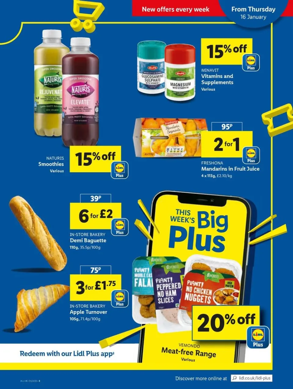 Ofertas de Lidl Reino Unido de 16 a 22 enero 2025 ahorradores - Página 5