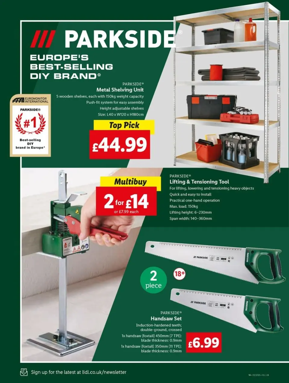 Ofertas de Lidl Reino Unido de 16 a 22 enero 2025 ahorradores - Página 16