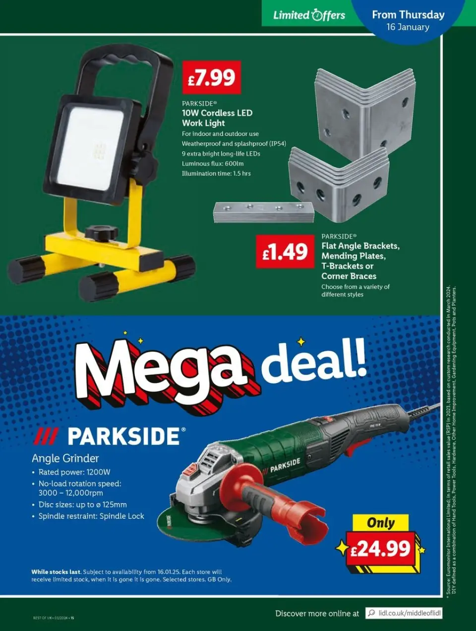 Ofertas de Lidl Reino Unido de 16 a 22 enero 2025 ahorradores - Página 17