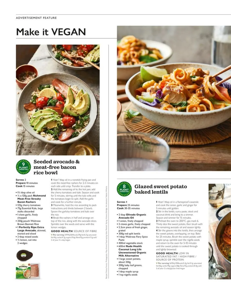 Ofertas de Supermercado Waitrose Reino Unido de 9 a 31 enero 2025 Revista mensual de ofertas - Página 26