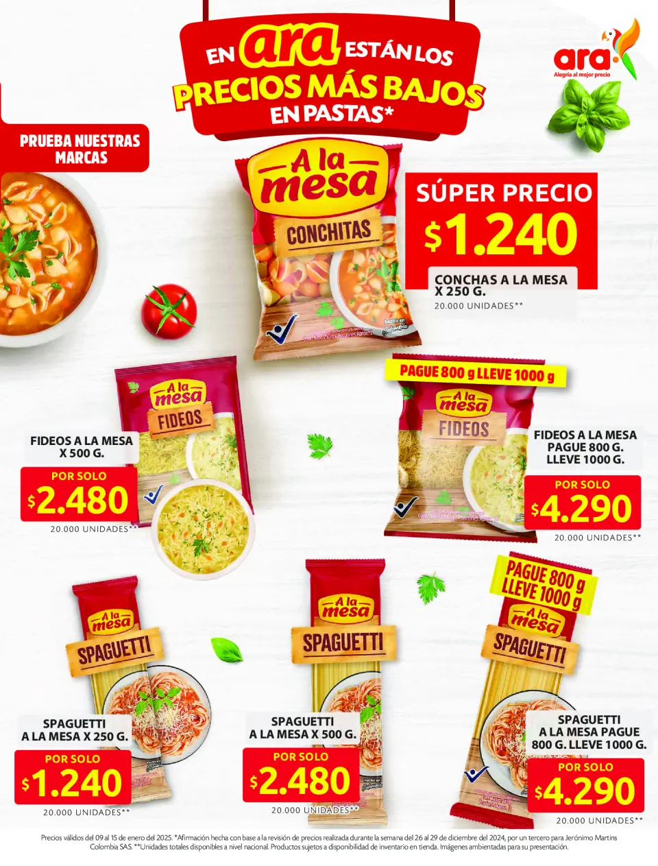 Ofertas de Tiendas ara Colombia de 9 a 15 enero 2025 Ofertas de la semana - Página 6