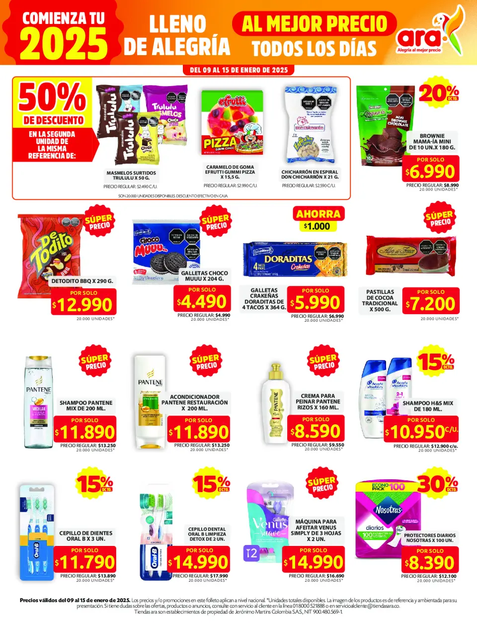 Ofertas de Tiendas ara Colombia de 9 a 15 enero 2025 Ofertas de la semana - Página 7