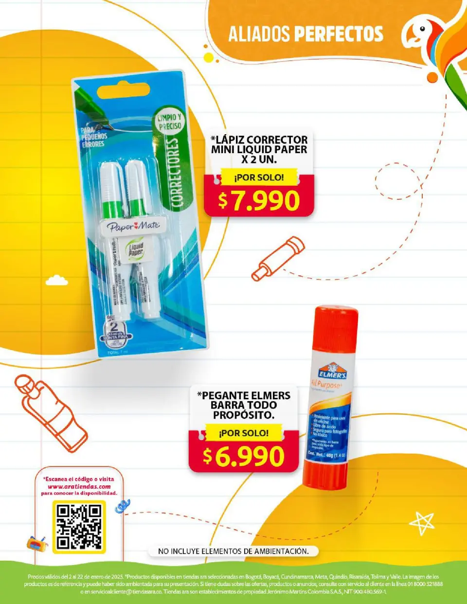 Ara stores Colombia Offers from 2 to 22 January 2025 Back to School Deals - Page 22