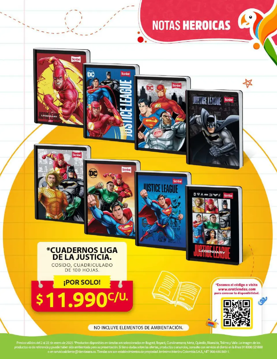 Ara stores Colombia Offers from 2 to 22 January 2025 Back to School Deals - Page 7