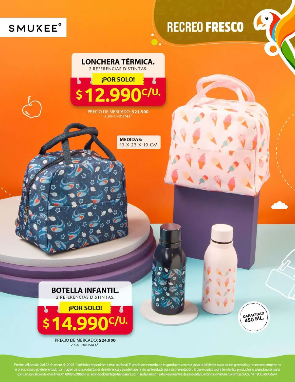 Ara stores Colombia Offers from 2 to 22 January 2025 Back to School Deals - Page 46