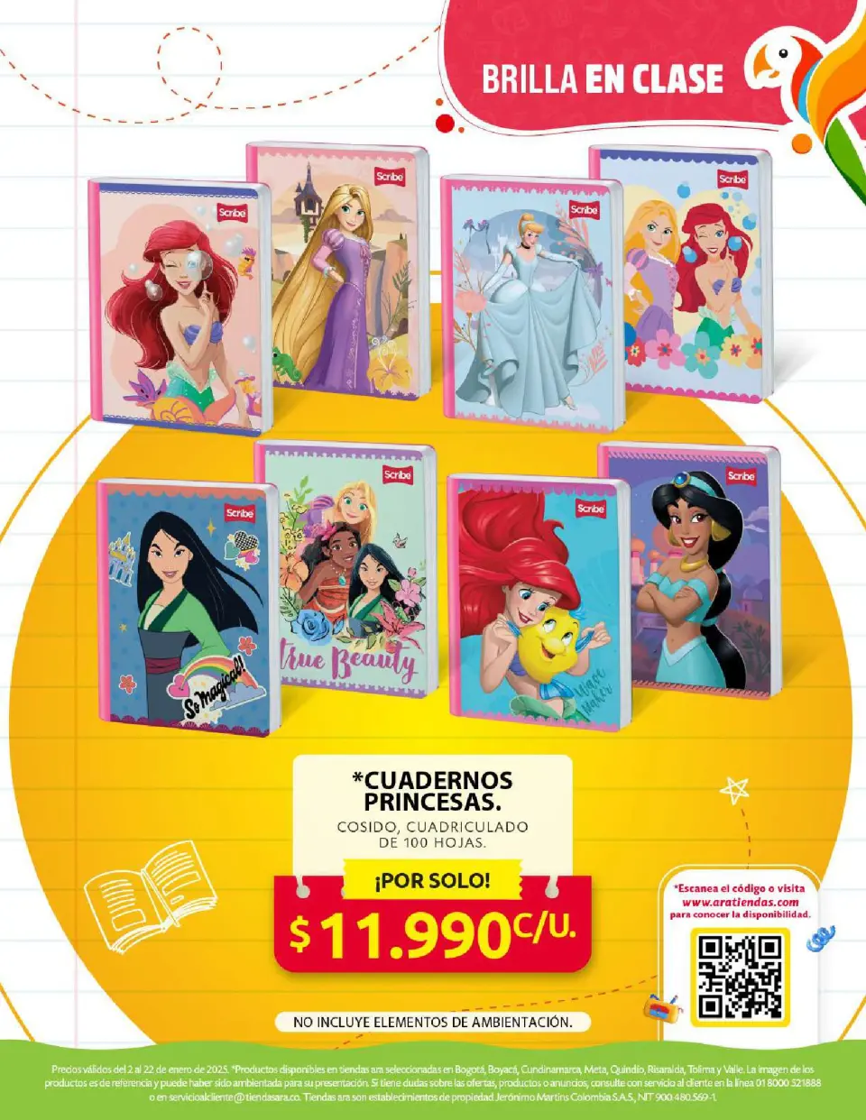 Ara stores Colombia Offers from 2 to 22 January 2025 Back to School Deals - Page 42