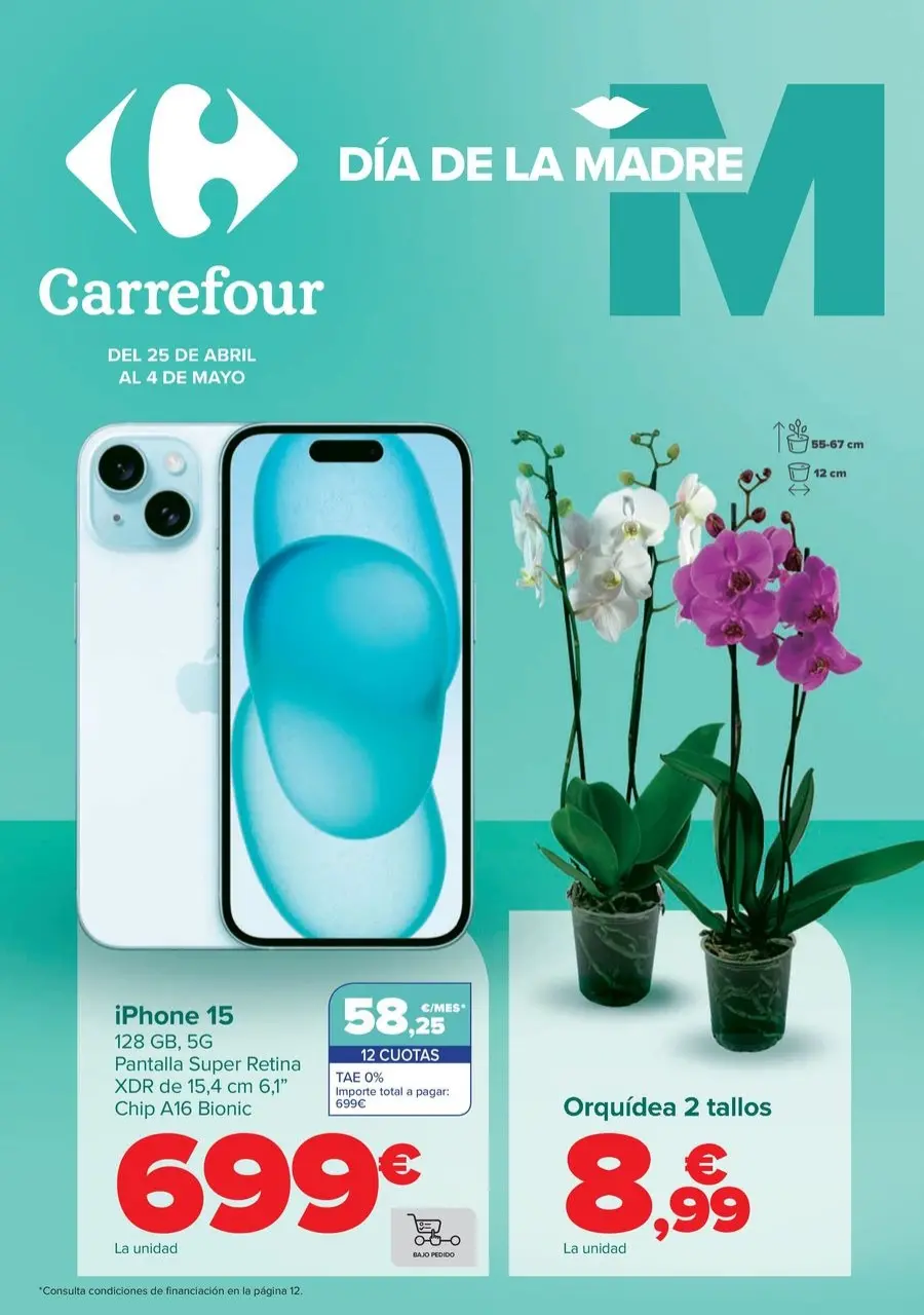 Carrefour Spain Offers from 25 April to 4 May 2025 Mother's Day offers