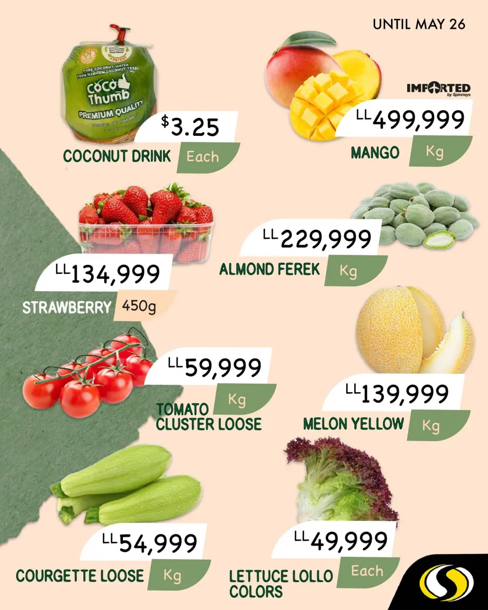 Ofertas de Spinneys Líbano de 22 a 26 mayo 2025 Ofertas frescas - Página 2