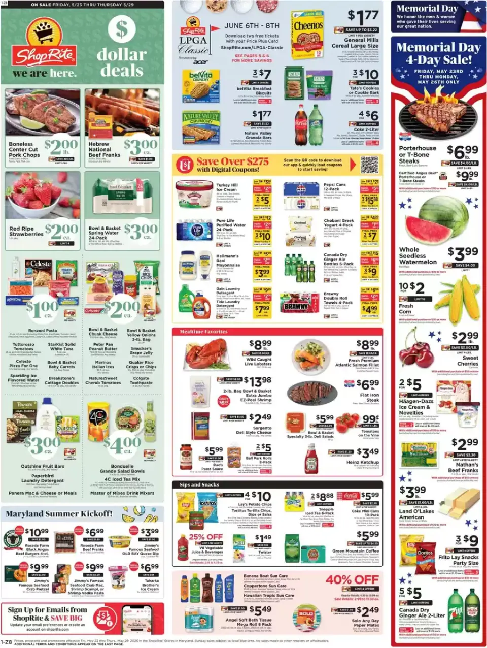 ShopRite USA Offers from 23 to 29 May 2025 Weekly Ads & Promo Codes