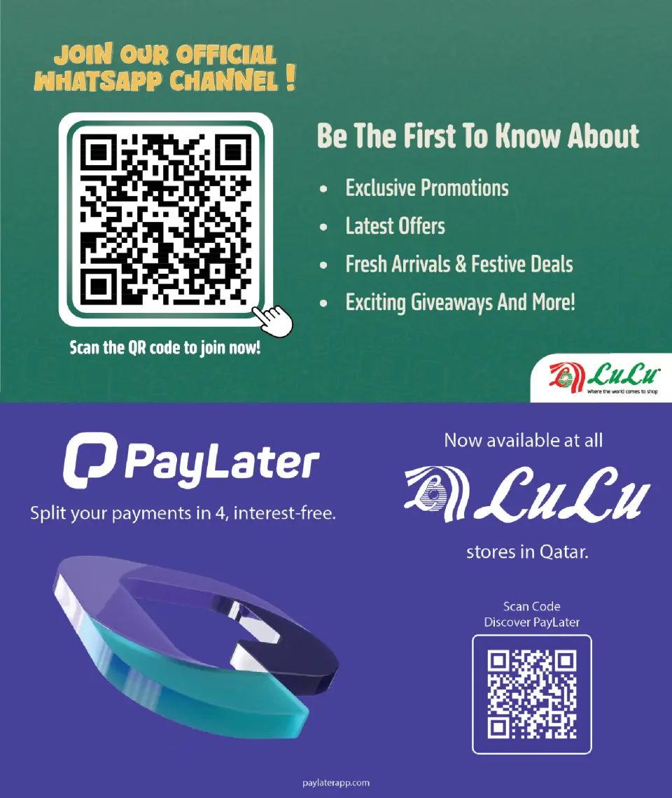Offres Lulu Qatar de 19 novembre à 6 décembre 2025 Offres du Black Friday - Lulu - Qatar - 19 novembre 2025 – 6 decembre 2025 - Page 76