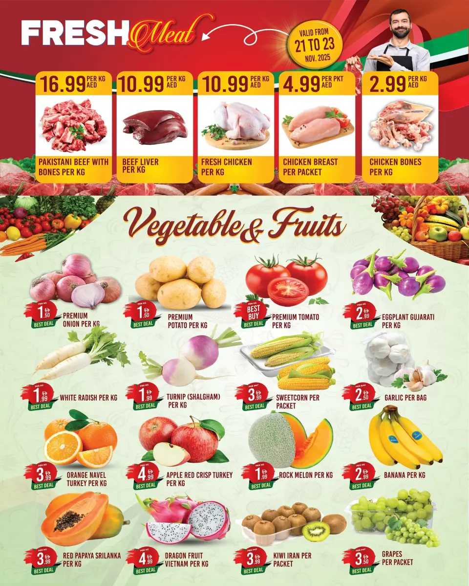 Offres supermarché Dream Land  Dubai  de 21 novembre à 4 décembre Offres Fête Nationale - supermarché Dream Land - Émirats arabes unis - 21 novembre 2025 – 4 decembre 2025 - Page 2