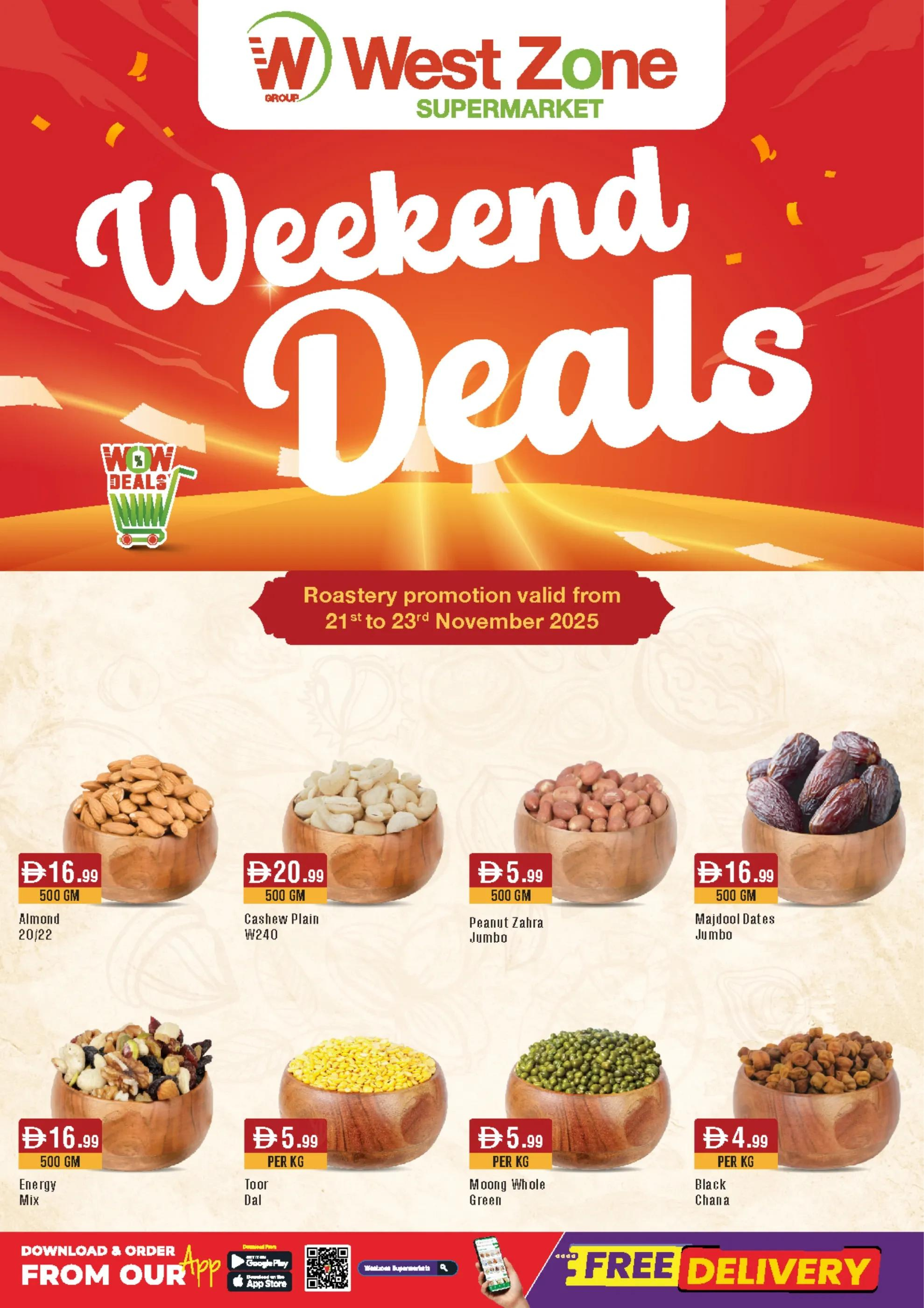 West Zone supermarket UAE Offers from 21 to 23 November 2025 Weekend Deals
