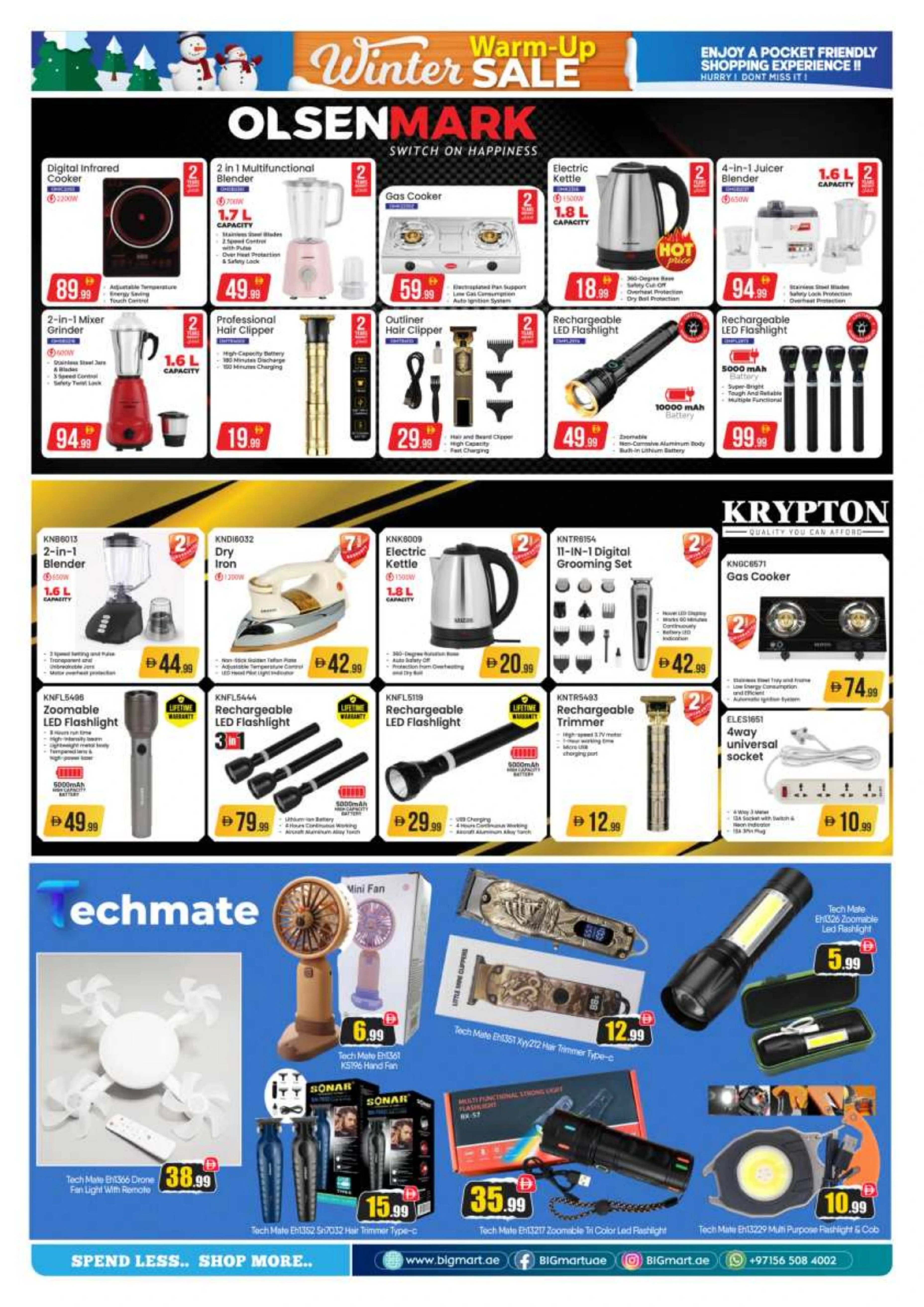 BIGmart UAE Offers from 20 to 30 November 2025 Winter Sale - BIGmart - UAE - 20 November 2025 – 30 November 2025 - Page 22