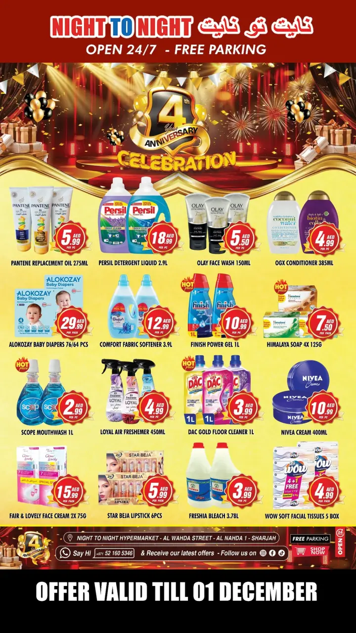 Ofertas de Night to Night  Sharjah  de 28 noviembre a 1 diciembre Ofertas de aniversario - Página 8