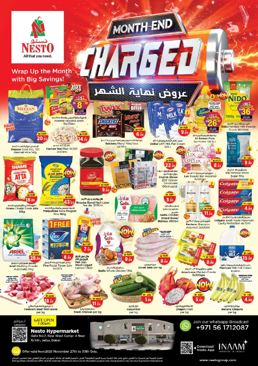 Nesto  Dubai  Offers from 27 to 30 November End of month offers - Jafza