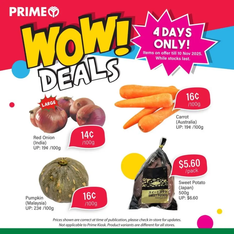 Prime Supermarket Singapore Offers from 7 to 30 November 2025 Discounts brochure - Page 3