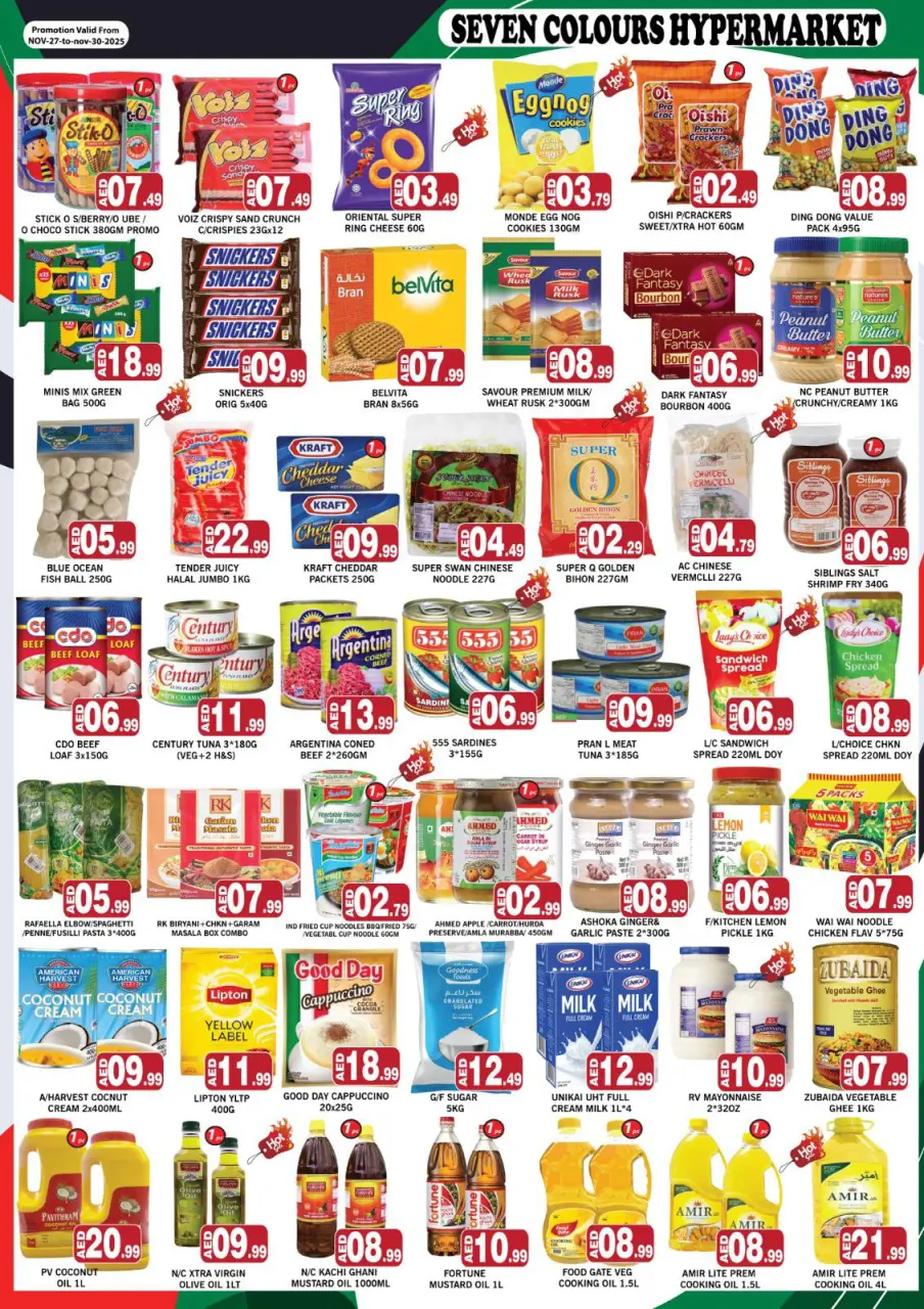 Ofertas de Hipermercado Siete Colores Emiratos Árabes Unidos de 27 a 30 noviembre 2025 Ofertas del Día Nacional - Página 4