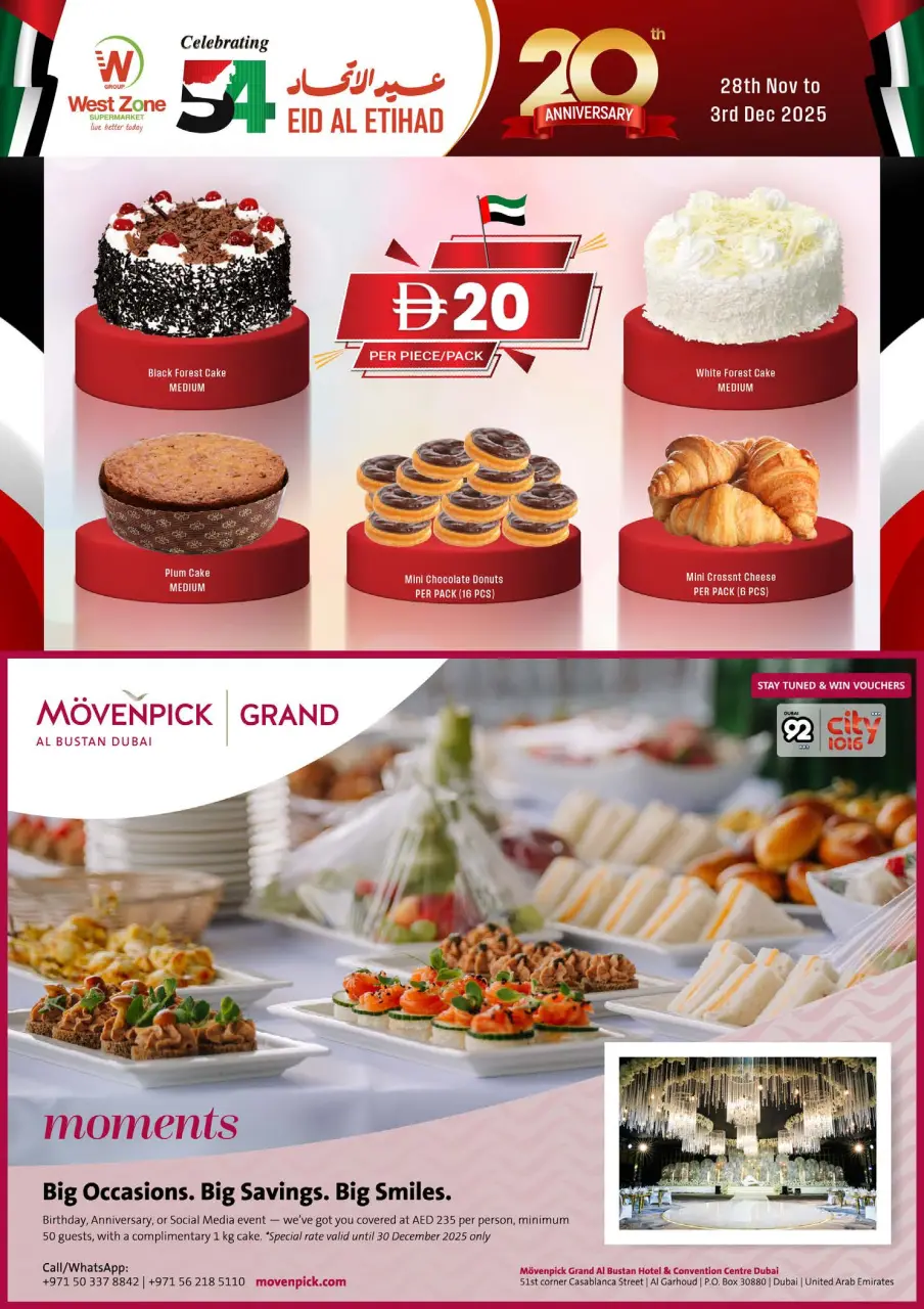 Ofertas de supermercado West Zone Emiratos Árabes Unidos de 28 noviembre a 3 diciembre 2025 Ofertas de Eid Al Etihad - supermercado West Zone - Emiratos Árabes Unidos - 28 noviembre 2025 – 3 diciembre 2025 - Página 10