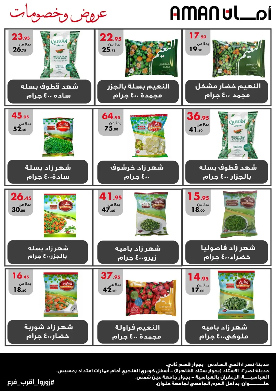 Aman Market Egypt Offers Sunday 30 November Special Promotion